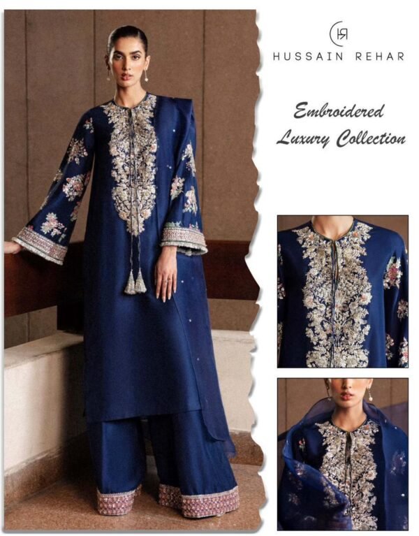 HUSSAIN REHAR FORMAL RAW SILK