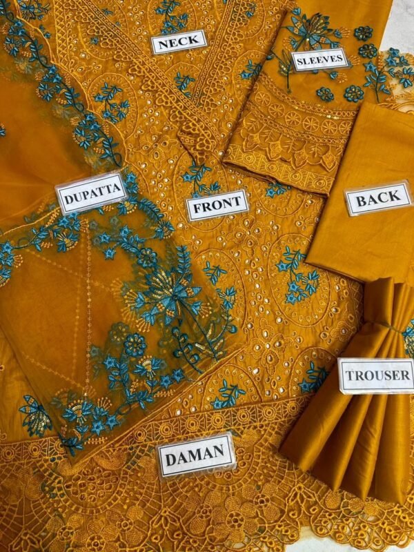 BIN ILYAS LAWN ORGANZA - Image 3