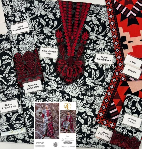 ZAINAB CHOTANI LAWN - Image 3