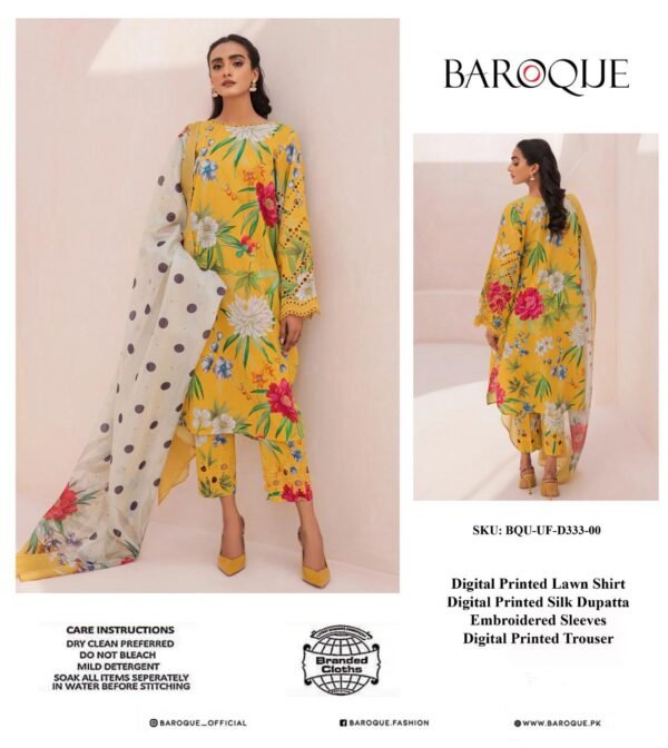 BAROQUE LAWN SILK