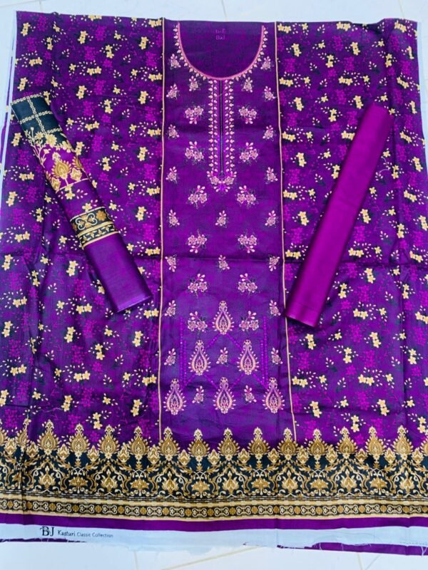 LAWN EMB. LAWN DUPATTA - Image 4