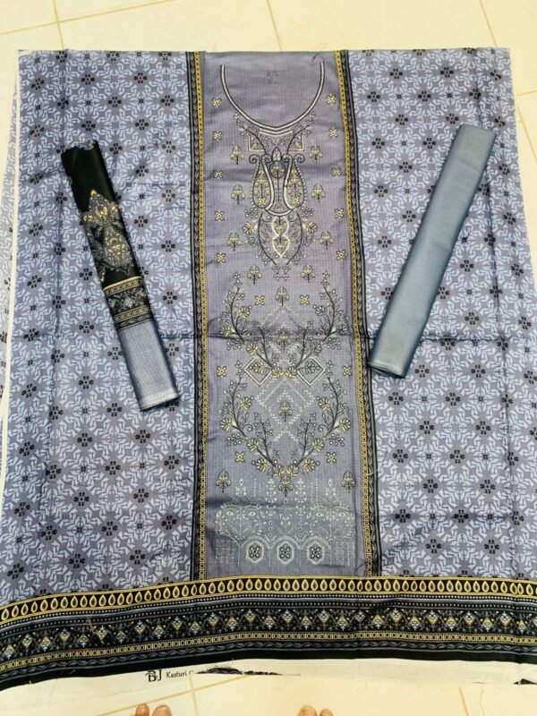 LAWN EMB. LAWN DUPATTA - Image 3