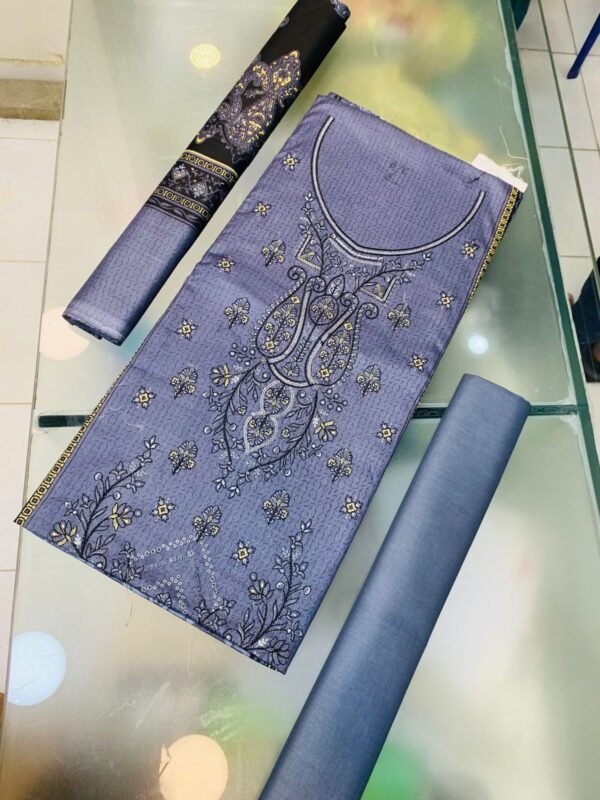 LAWN EMB. LAWN DUPATTA - Image 2