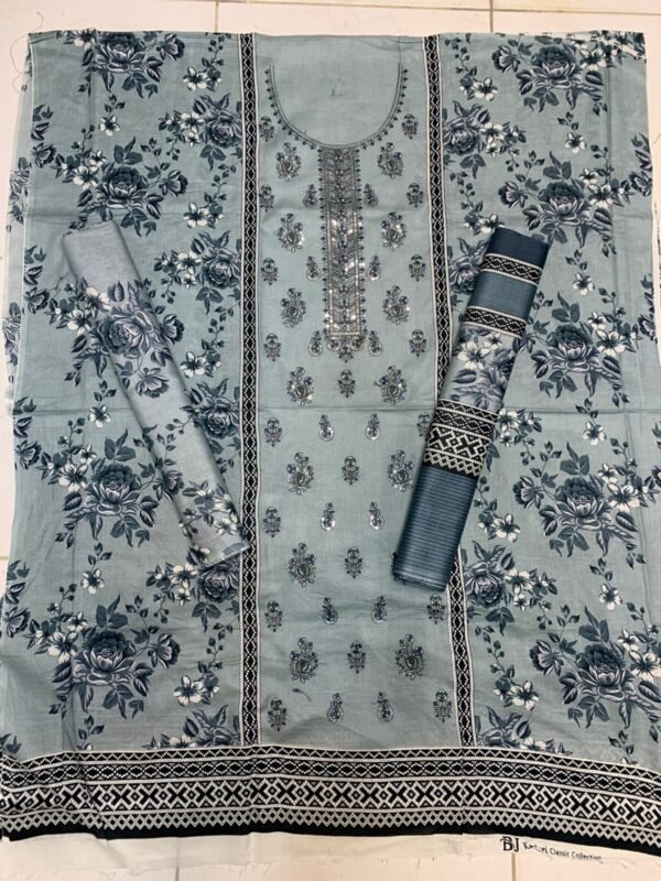 LAWN EMB. LAWN DUPATTA - Image 2